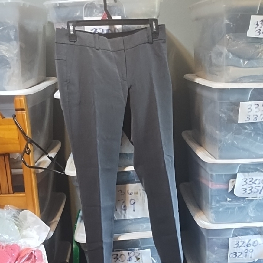 Ann Taylor Gray Slim Fit Pants